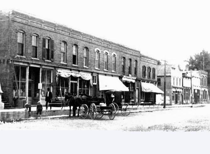 downtown Kingston near the turn of the 20th Century